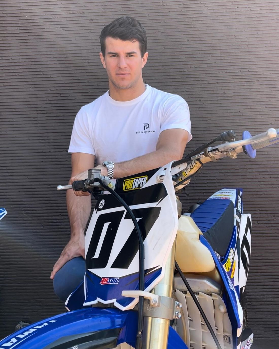 The rider behind Bropac Trading